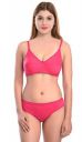 PIBU-Womens Cotton Bra Panty Set for Women Lingerie Set Sexy Honeymoon Undergarments (Color : Multi)(Pack of 1) #CT...