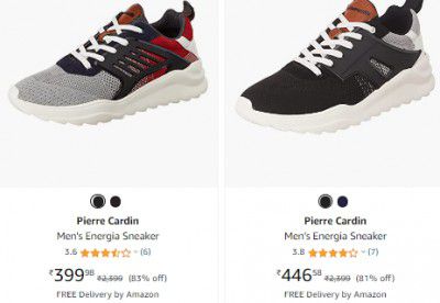 Pierre Cardin Men's Sneaker Min, 83% Off