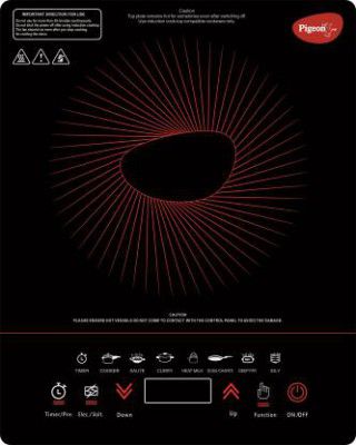 Pigeon 1800 W Induction Cooktop Touch Panel (Black, Acer plus)
