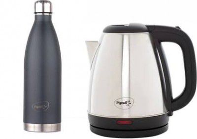 Pigeon 19004361 Electric Kettle  (1.5 L, Silver/Black)