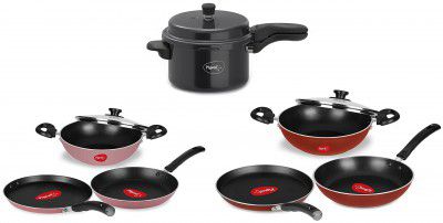 Pigeon 3 Ltrs Pressure Cooker & Pigeon Cookware set