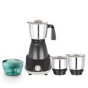 Pigeon Amaze Plus Mixer Grinder Combo, Amaze Plus 550 W Mixer Grinder (3 Jars) and Handy Chopper Mini, (Mixer Combo), dark grey, Medium...