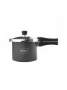 Pigeon Black Aluminium Induction Base Outer Lid Hard Anodized Pressure Cooker-3 L...