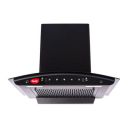 Pigeon Black Diamond 60 cm Curved Kitchen Chimney 1500 m3/hr suction | Filterless Tech + Heat Auto Clean | 7 years warranty on motor| (Black)...