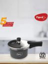 Pigeon Black Hard Anodised Outer Lid Pressure Cooker with Induction Base - 3 L...