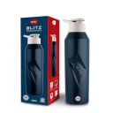 Pigeon Blitz Stainless Steel Water Bottle With Sipper Cap | 975 ML, Blue...
