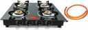 Pigeon Brunet 4 Burner Glass Cooktop...