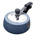 Pigeon by Stovekraft 2 Litre Ceramic Nonstick Pressure Cooker, Induction bas, Inner Lid Cooker, Grey & White...