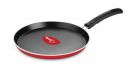 Pigeon by Stovekraft Basics Aluminium Non Stick, Non Induction Base Tawa, 28 Cm, Red...