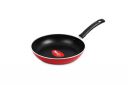 Pigeon by Stovekraft Basics Aluminium Non Stick, Non Induction Base Frypan, 220 mm, Red...