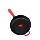 Pigeon by Stovekraft Cast Iron Frying Pan, 25 cm | Naturally Nonstick | Pre-Seasoned with 100% Vegetable Oil | Toxin-Free | Perfect Crisping | Stylish Handle | Bring Back Nostalgic Taste in Cooking...