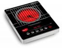 Pigeon by Stovekraft Infrared Cook & Grill 2000 Watts Induction Stove, Black | Universal Cookware compatibility | Advanced timer control | Auto shut - off | Tandoor Grill...