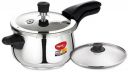 PIGEON BY STOVEKRAFT INOX PRO STAINLESS STEEL COOKER 3L OUTER LID COOKER-Induction base compatible...