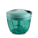 Pigeon by Stovekraft Large Handy and Compact Chopper with 3 blades for effortlessly chopping vegetables and fruits for your kitchen, Green...