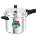 Pigeon by Stovekraft Non-Induction Base Aluminium Outer Lid Pressure Cooker 7.5L (Silver)...