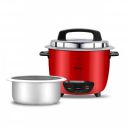 Pigeon by Stovekraft Ruby Rice Cooker with Single pot, 1.8 litres (Red)| 700 Watts...
