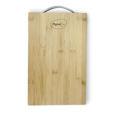 Pigeon by Stovekraft Small Natural Bamboo Wood Chopping Cutting Board (30 x 20cm| Brown