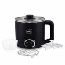 Pigeon by Stovekraft Swift Multi-Cook Kettle 1.5L, Egg Rack - Black...