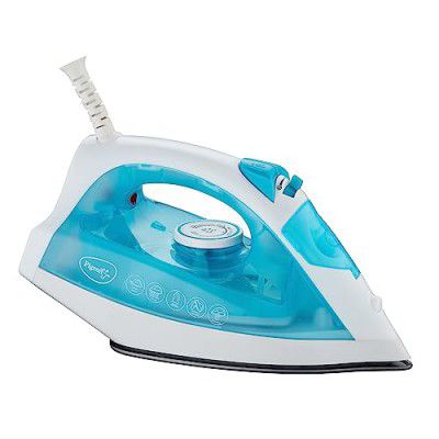 Pigeon by Stovekraft Velvet Steam Iron | 1600 Watts Instant Heat with Spray (BLUE) | Nonstick Base Plate