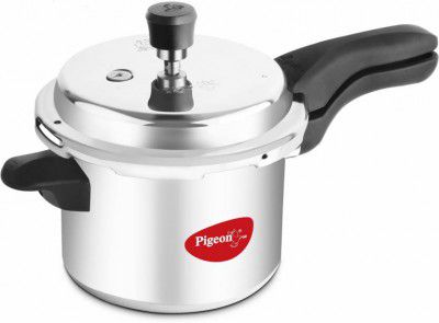 Pigeon Calida Deluxe 5 L Outer Lid Induction Bottom Pressure Cooker (Aluminium)