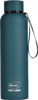 Pigeon Croma Azure Therminox Vaccum Insulated Water Bottle, 24 Hrs Hot & Cold 600 ml Flask  (Pack of 1, Blue, Steel)