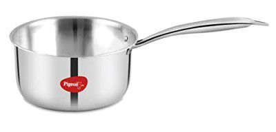 Pigeon Elite Stainless Steel Triply Sauce Pan 18 cm