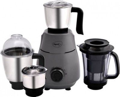 Pigeon Enlive 4 Jar 750 Watts Mixer 750 W Juicer Mixer Grinder  (16082 | 4 Jars | Grey)
