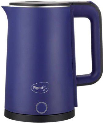 Pigeon Evoke Electric Kettle  (1.8 L, Navy Blue)