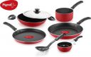 Pigeon Favourite 7 Piece Gift Set Non-Stick Coated Comes - (Red)...