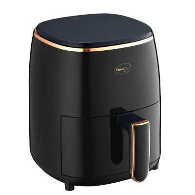 Pigeon Healthifry Digital Air Fryer, 360° High Speed Air Circulation Technology 1200 W with Non-Stick 4.2 L Basket - Green