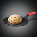 Pigeon Imperi Cast Iron Concave Dosa/Roti Tawa 26cm, Free Silicone Grip, Pre-Seasoned, 100% Healthy & Toxin-Free Tava, Naturally Nonstick...