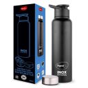 Pigeon Inox Hydra Duo, Dual Cap, Flipper and Fridge in one bottle 900ml, Black...