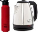 Pigeon Kettle Combi. Electric Kettle with Bottle  (1.5 L, Silver)...