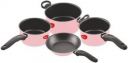 Pigeon Master Chef 4 Piece Non-Stick Coated Cookware Set  (Aluminium, 4 - Piece)...