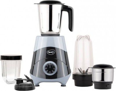 Pigeon MIXMASTER PRO 500 W Mixer Grinder (16506 | 4 Jars | Black, Grey)