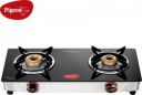 Pigeon 2 Burner Glass Cooktop Glass Manual Gas Stove  (2 Burners)...
