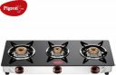 Pigeon Popular 3 Burner Glass Cooktop Glass Manual Gas Stove (3 Burners)...