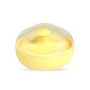 Pigeon Powder Case with Soft Feather Feel Acrylic Puff,Yellow...