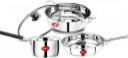 Pigeon Special Stainless Steel Gift Set with Kadai, Fry Pan and Saucepan Induction Bottom Cookware Set  (Stainless Steel, 3 - Piece)...