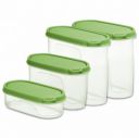 Pigeon StakBox Value Combi (Set of 4) Storage for Kitchen...