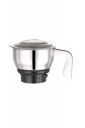 Pigeon by Stovekraft Stainless Steel Chutney Jar 0.5 Litre for Mixer Grinder, Silver, Small...
