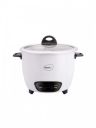 Pigeon White & Black Single Pot Aluminium Rice Cooker - 1.8 L...