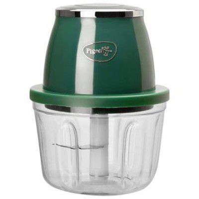 Pigeon Zoom 30 Watt Vegetable and Fruit Chopper with 3 Blades (Green)