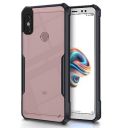 Pikkme Redmi Note 5 Pro Back Cover | Crystal Clear Transparent Back | Ultra Hybrid | Full Camera Protection | Raised Edge | Bumper Back Case for Redmi Note 5 Pro (Black)...