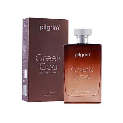 Pilgrim Greek God perfume for men (Eau de parfum) with smoky cedarwood & sandalwood | 100 ml