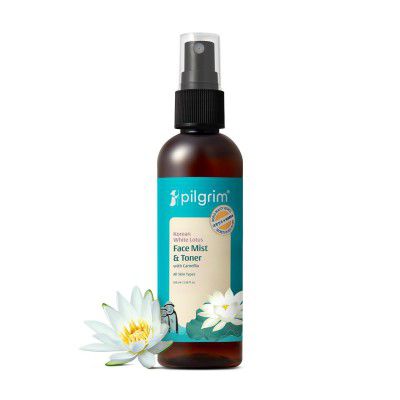 Pilgrim Korean Beauty White Lotus Refreshing Face Mist & Toner | 100 ml