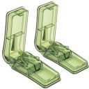 Pill Cutter – Professional Pill Splitter for Small & Large Pills, Easy and Accurate Pill Cutting Tool for Precise Dosing (pack of 2)...