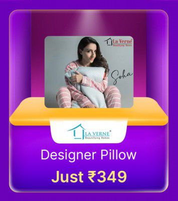 Pillows @ Rs. 349 in Flipkart Big Billion Days   