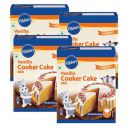 Pillsbury Cooker Cake Mix, Vanilla, 636 g, Pack of 4...