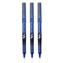 Pilot V5 Liquid Ink Roller Ball Pen -Blue (Pack of 3), (9000014710)...